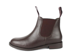 Load image into Gallery viewer, Jackaroo Round toe kangaroo elastic side ankle boot