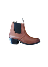 Load image into Gallery viewer, TEXAS TAN- Chisel toe  Ankle boots for men and women
