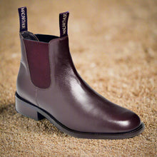 Load image into Gallery viewer, WIDE EEE FIT Kangaroo leather Elastic side Ankle boot - style: RANGER