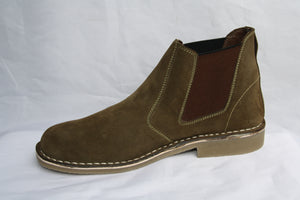 Ranch - Classic Suede leather elastic ankle boot