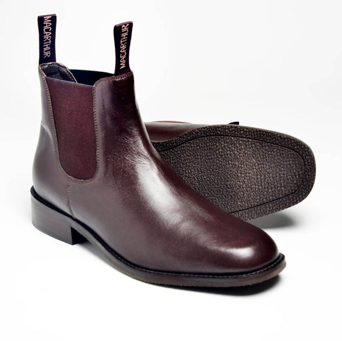 WIDE EEE FIT Kangaroo leather Elastic side Ankle boot style