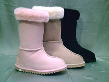 Load image into Gallery viewer, Style code: John. Calf length UGG Boot. Natural &amp; Black. Unisex sizes
