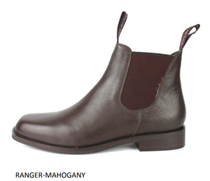 Kangaroo Selection - RANGER BOOT- WIDE EEE FIT Kangaroo upper & Rubber sole